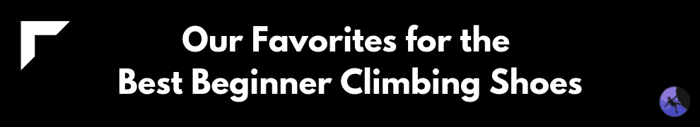 Our Favorites for the Best Beginner Climbing Shoes