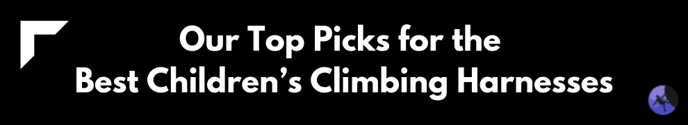 Our Top Picks for the Best Children’s Climbing Harnesses